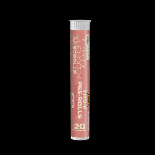 HIGHER EDUCATION-HASH HOLES 2G INFUSED PREROLL / PINK APRICOT-SATIVA